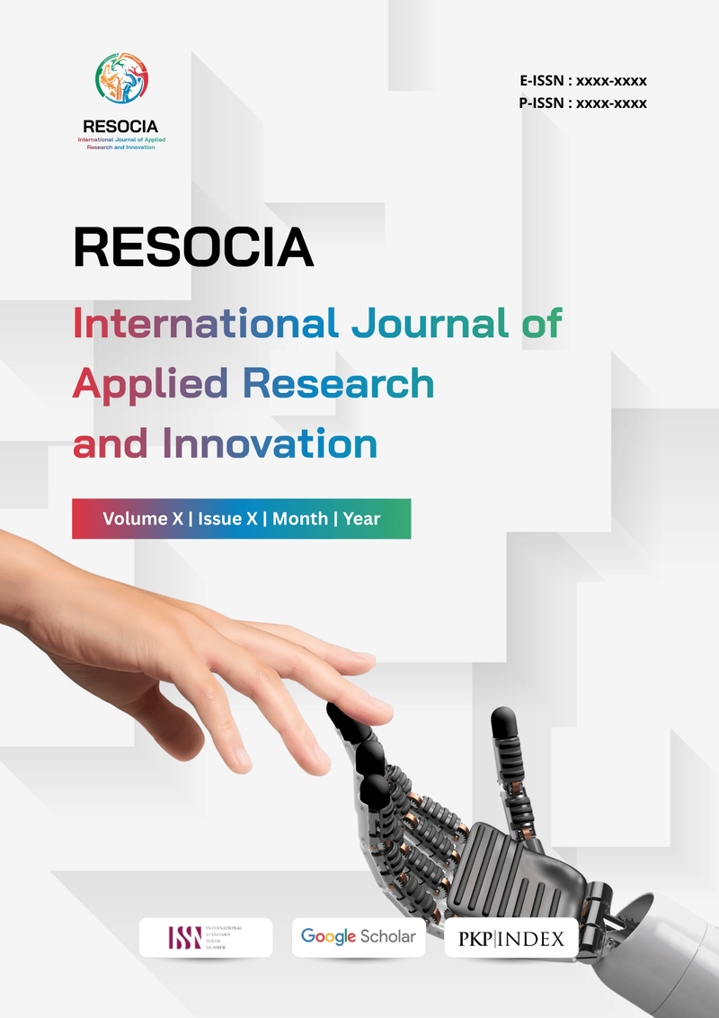 					View Vol. 1 No. 3 (2026): : July: Resocia: International Journal of Applied Research and Innovation
				