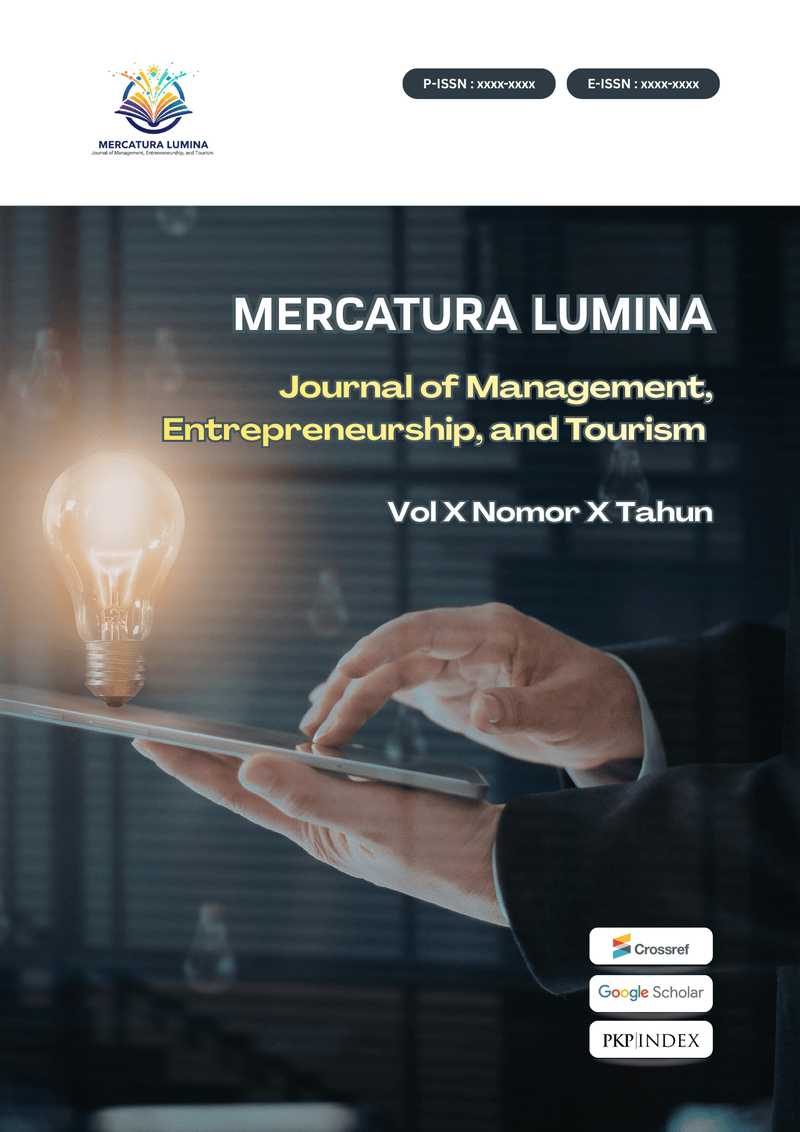 					View Vol. 1 No. 3 (2026): : August: Mercatura Lumina: Journal of Management, Entrepreneurship, and Tourism
				